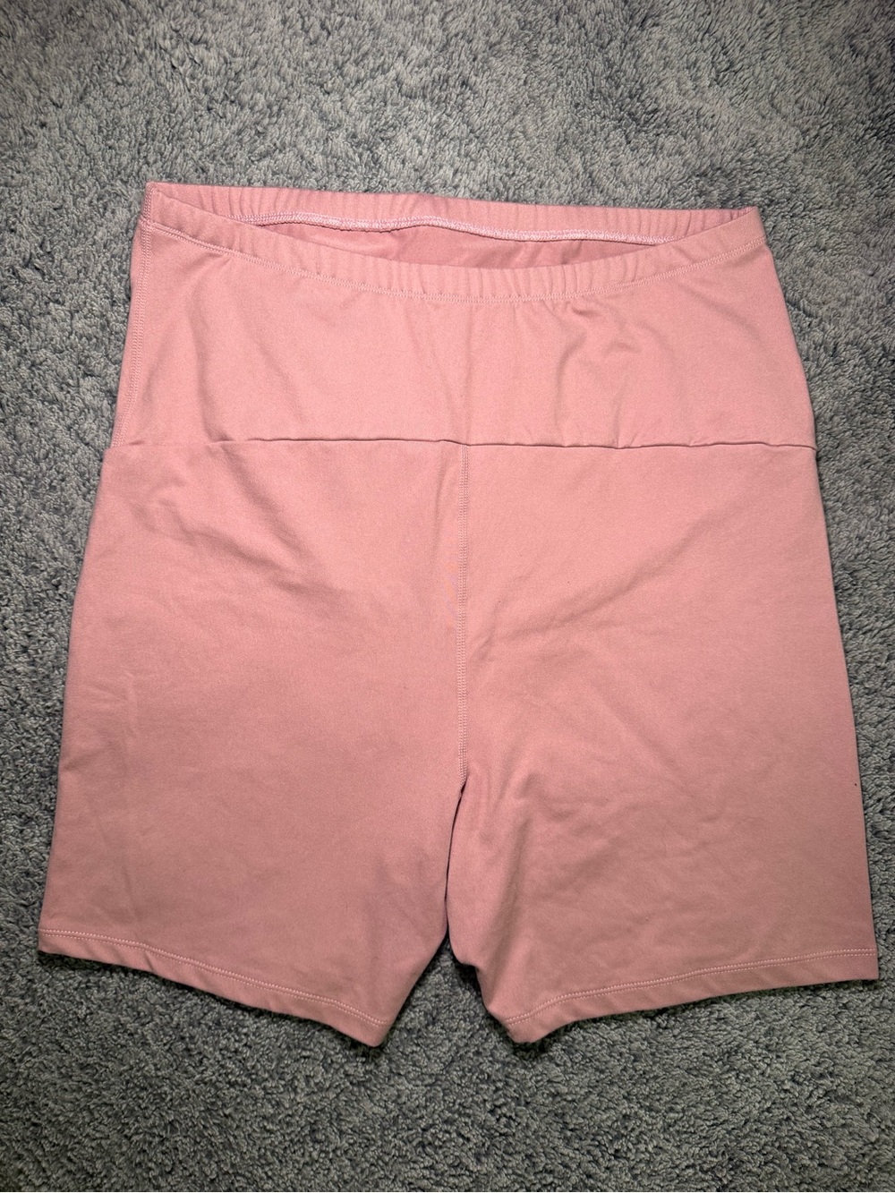 Women’s High-Waist Pink Bike Shorts Maternity